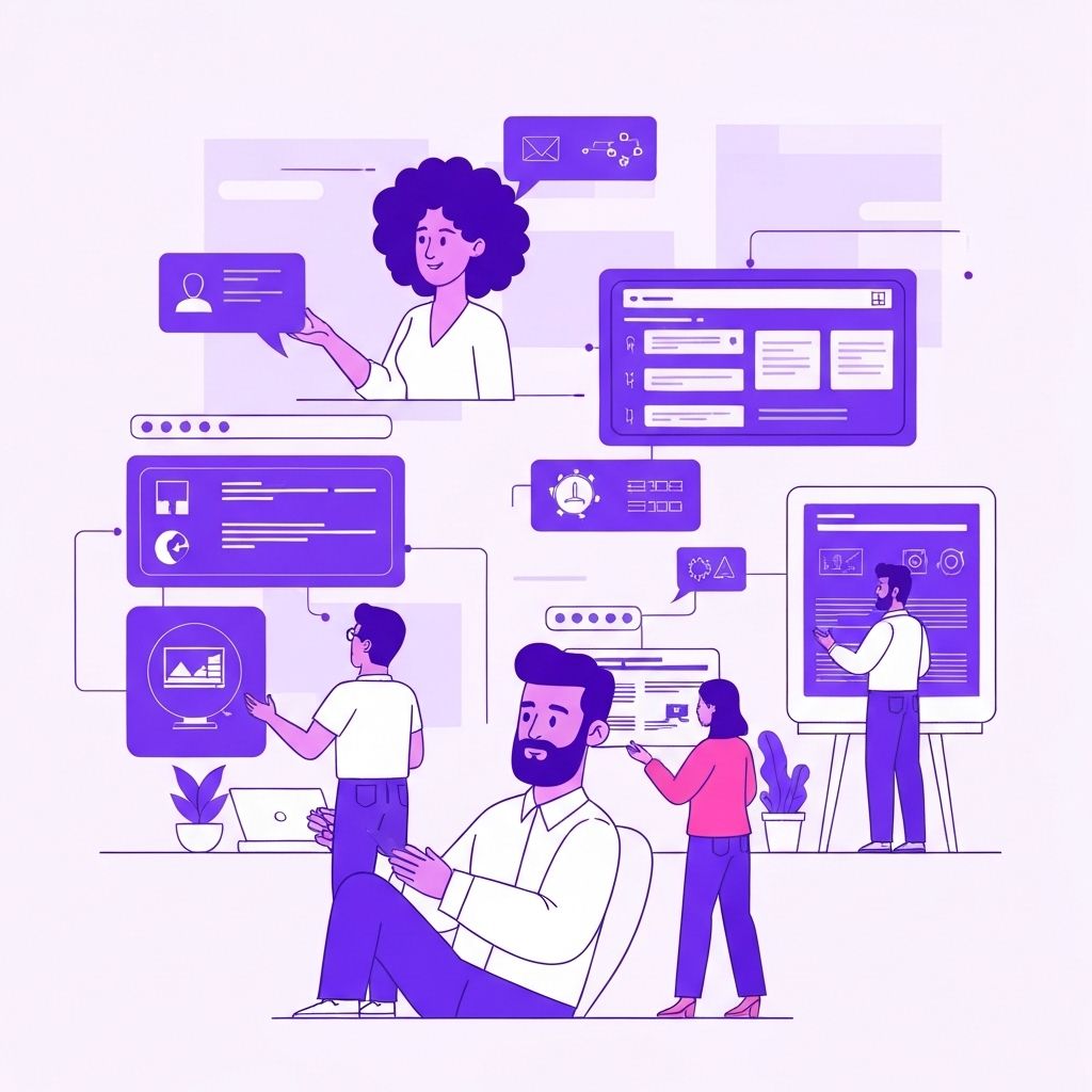 Building Automation Systems - Step 2 of Zenphony's Process Team collaboration building automation systems and workflows for business efficiency