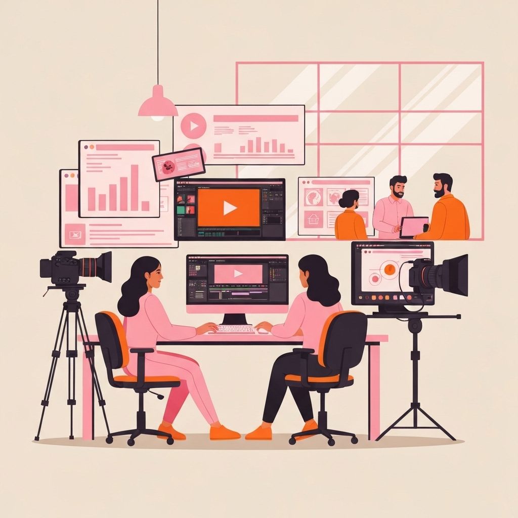 Marketing Amplification - Step 3 of Zenphony's Process Video production and marketing content creation with professional equipment for business growth